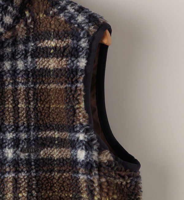 SHIPS KIDS「SHIPS KIDS:100～130cm /〈撥水/手洗い可能〉ボア リバーシブル ベスト」|ダウンベスト・ベスト|