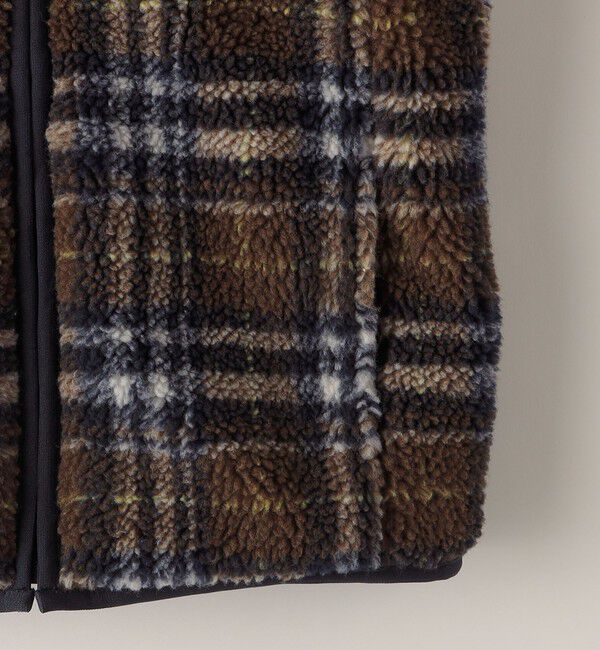 SHIPS KIDS「SHIPS KIDS:100～130cm /〈撥水/手洗い可能〉ボア リバーシブル ベスト」|ダウンベスト・ベスト|