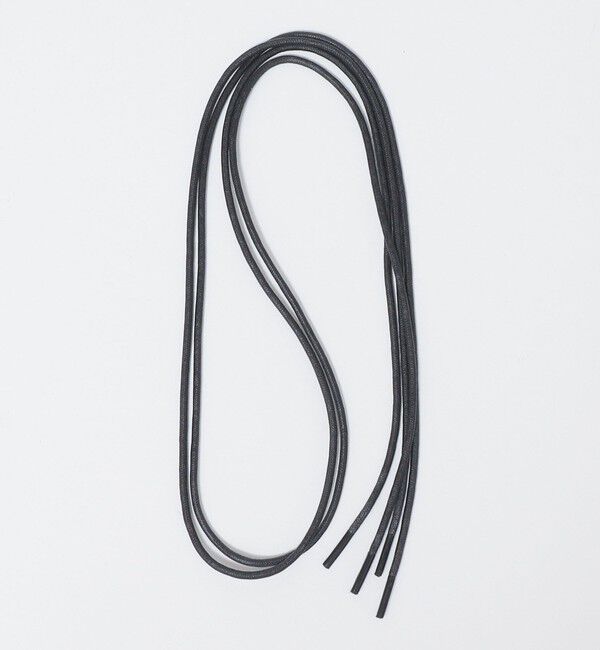 SHIPS「CROCKETT＆JONES: 5つアイレット シューレース」|その他|ブラック