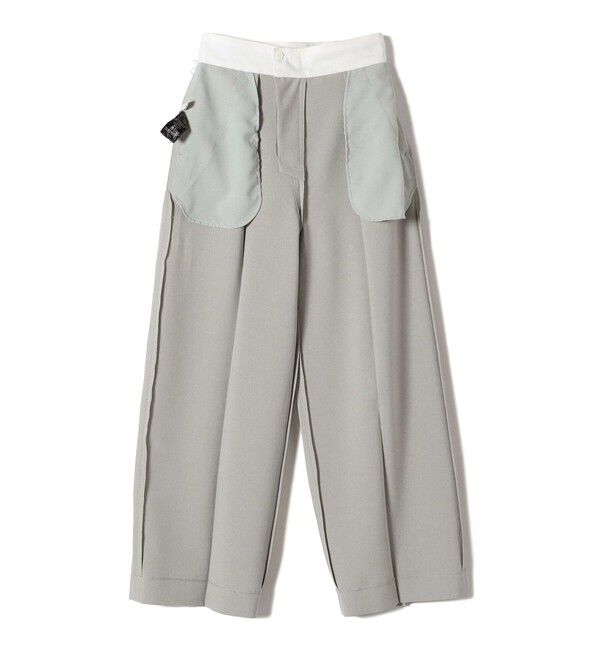 SHIPS for women「〈手洗い可能〉マーベルト デザイン ワイド パンツ」|その他|