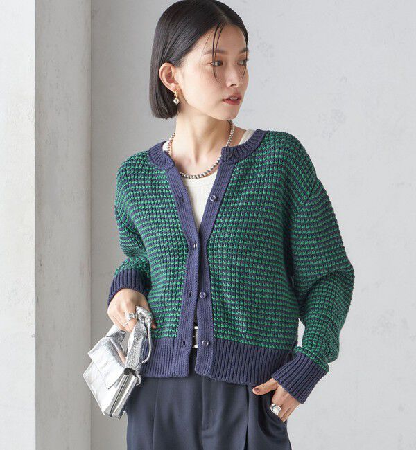 SHIPS for women「〈手洗い可能〉ジャカード プルオーバー」|ニット・セーター|