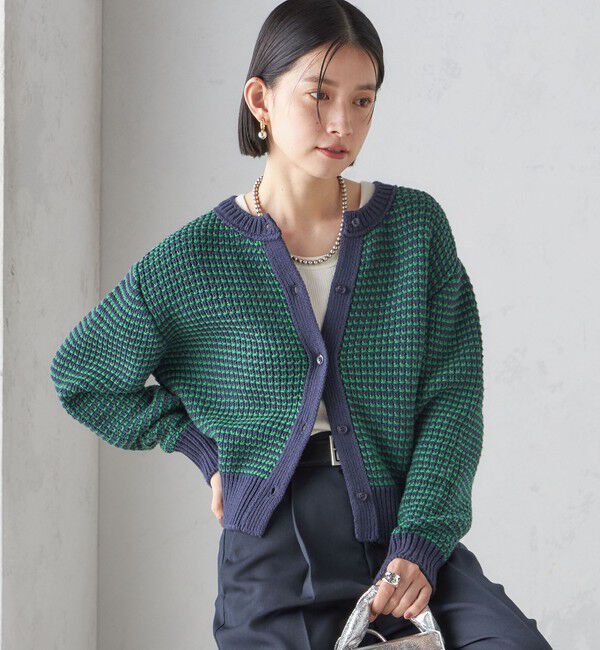 SHIPS for women「〈手洗い可能〉ジャカード プルオーバー」|ニット・セーター|