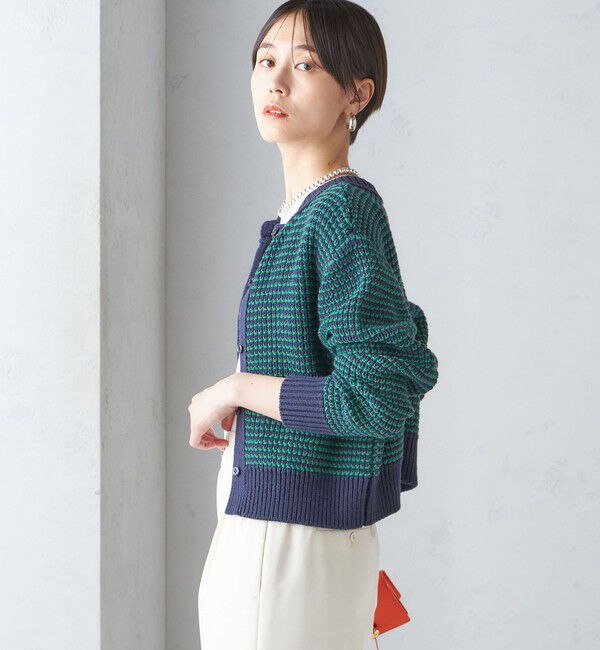 SHIPS for women「〈手洗い可能〉ジャカード プルオーバー」|ニット・セーター|