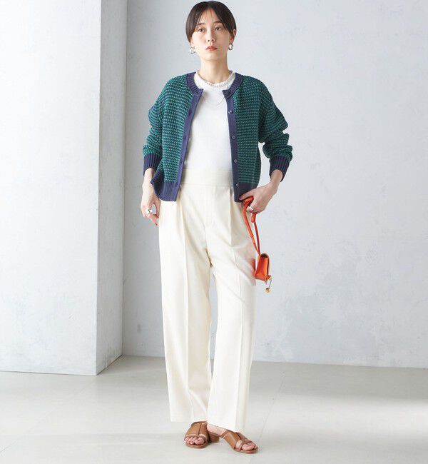 SHIPS for women「〈手洗い可能〉ジャカード プルオーバー」|ニット・セーター|