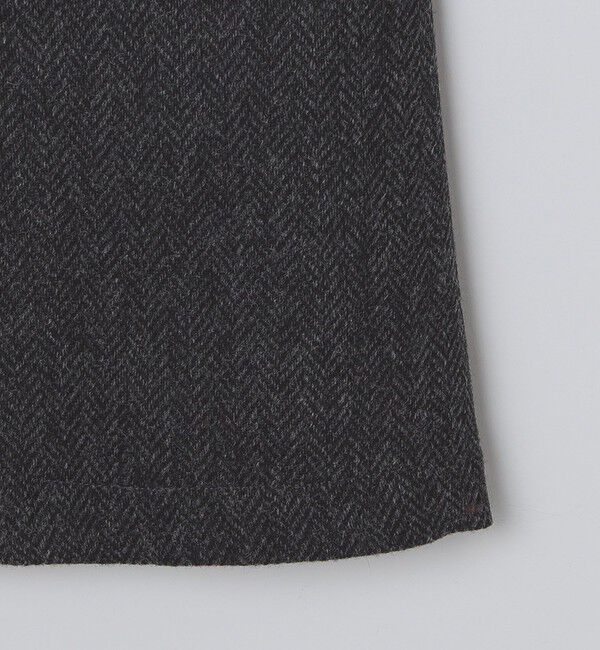 SHIPS「【 SHIPS別注】Errico Formicola: ヘリンボーン ツイード ステンカラーコート」|ステンカラーコート|