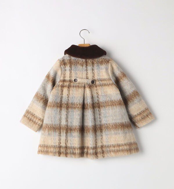 SHIPS KIDS「SHIPS KIDS:100～130cm / シャギー チェック コート」|その他|