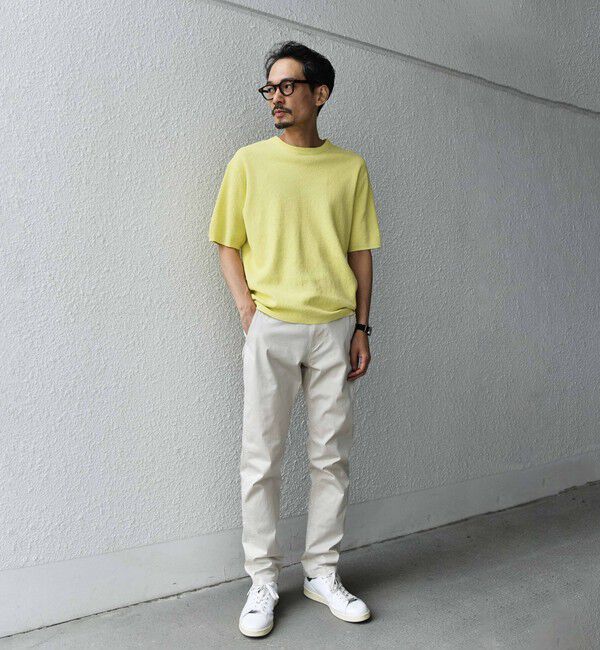 SHIPS「SHIPS: カラー テーパード スリム ライト チノパンツ」|チノ|