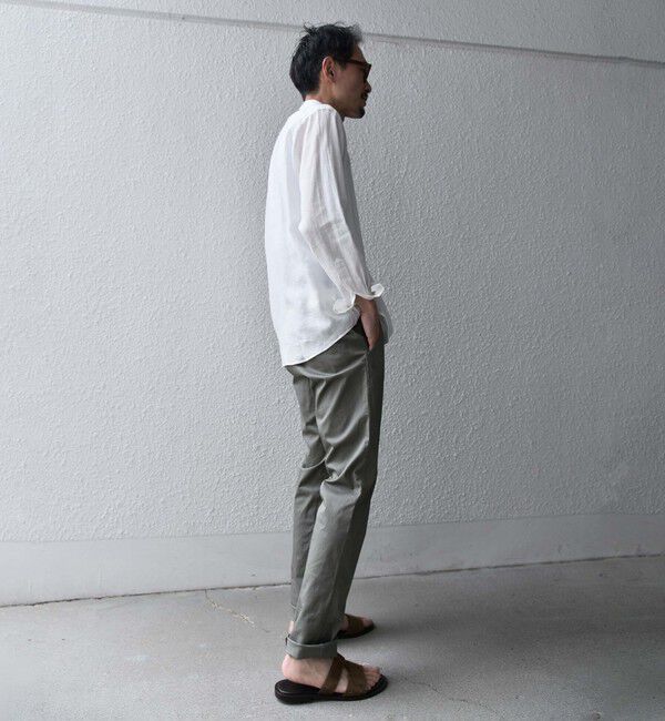 SHIPS「SHIPS: カラー テーパード スリム ライト チノパンツ」|チノ|