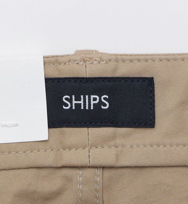 SHIPS「SHIPS: カラー テーパード スリム ライト チノパンツ」|チノ|