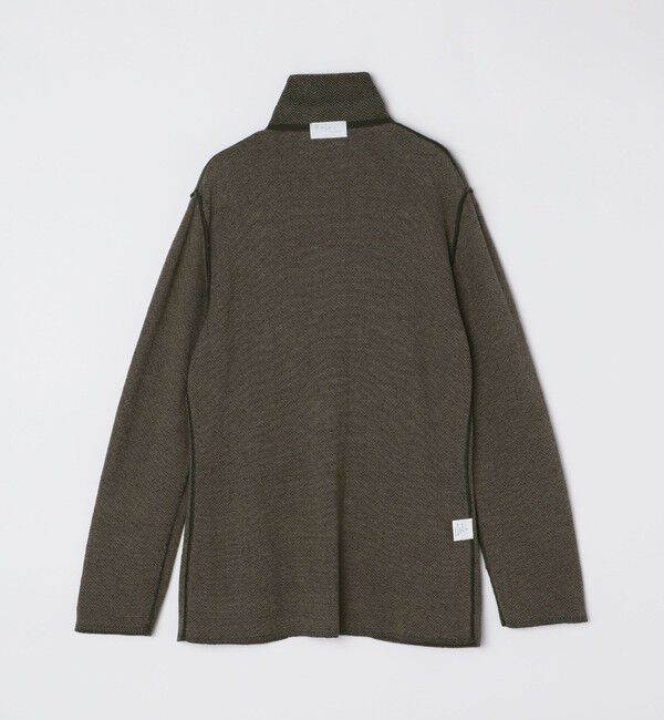 SHIPS「【SHIPS別注】FLY3: コットン/リネン ヘリンボーン ニット ブレザー」|テーラードジャケット|