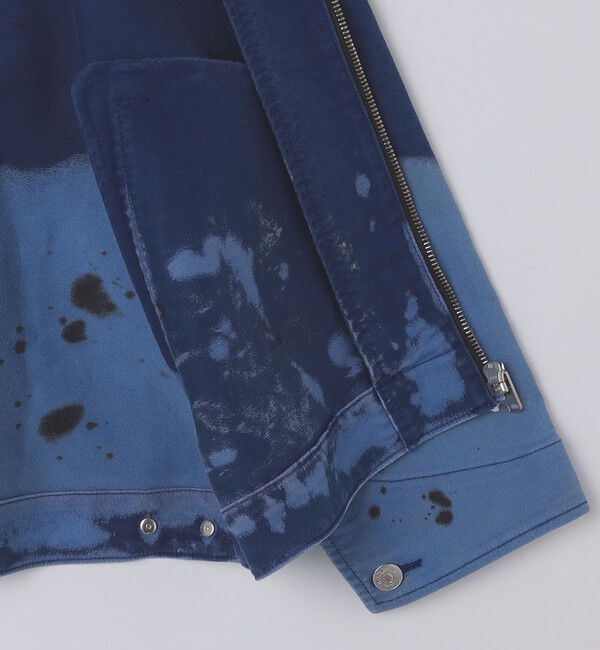 SHIPS「NOMARHYTHM TEXTILE: HAND DYED WORK JACKET」|ブルゾン・スタジャン|