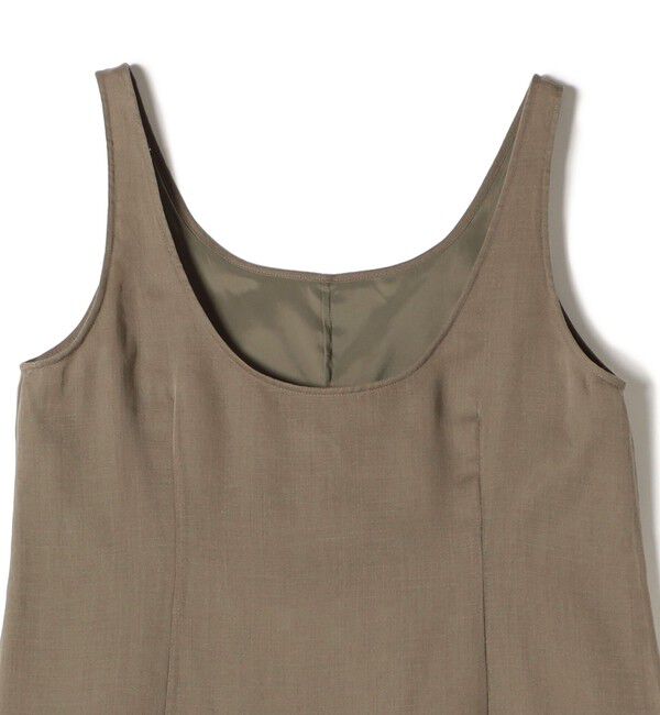 SHIPS for women「《予約》Wai＋:〈手洗い可能〉オーガンジー ノースリーブ 2WAY ワンピース」|ワンピース|