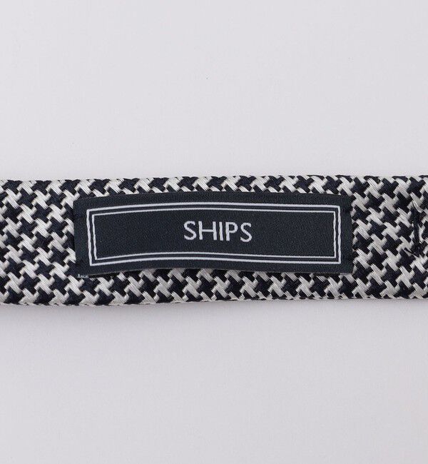 SHIPS「SHIPS: シルク ハウンドトゥース ボウタイ」|ネクタイ・蝶ネクタイ|