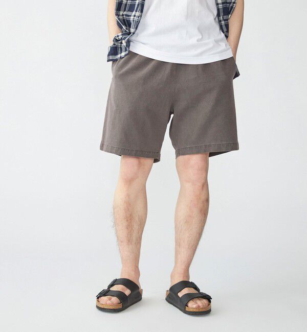 SHIPS「SHIPS: ピグメント ジャージー ショーツ」|その他|ダークグレー