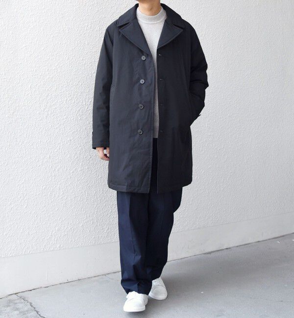 SHIPS any「SHIPS any:〈撥水/防風等〉多機能 ダウン クラシカル ミドル カーコート◇」|ダウン|