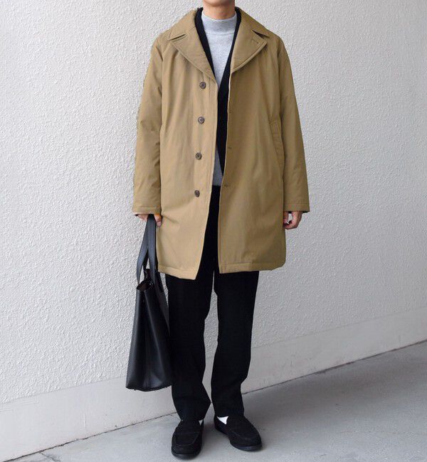 SHIPS any「SHIPS any:〈撥水/防風等〉多機能 ダウン クラシカル ミドル カーコート◇」|ダウン|