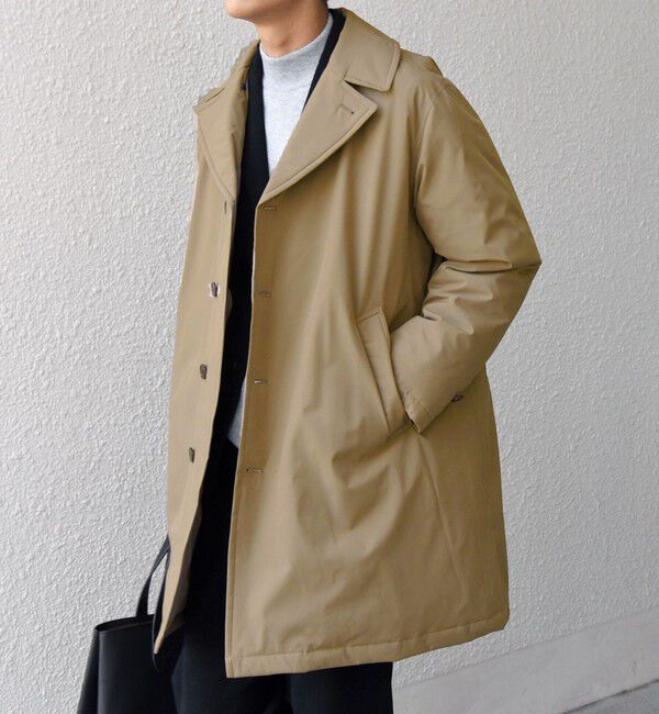 SHIPS any「SHIPS any:〈撥水/防風等〉多機能 ダウン クラシカル ミドル カーコート◇」|ダウン|