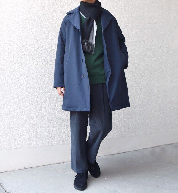 SHIPS any「SHIPS any:〈撥水/防風等〉多機能 ダウン クラシカル ミドル カーコート◇」|ダウン|