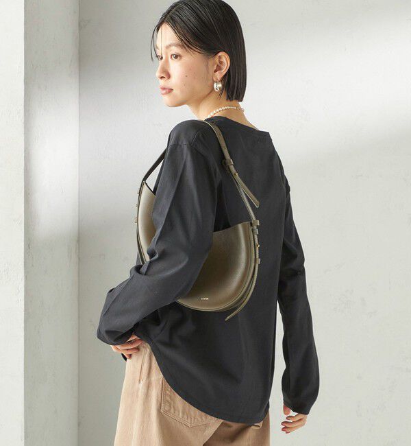 SHIPS for women「〈洗濯機可能〉オーガニックコットン ロング スリーブ TEE」|Tシャツ・カットソー|