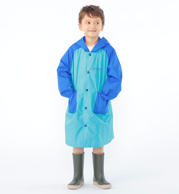 SHIPS KIDS「SHIPS KIDS:マルチカラー レインコート」|レインコート|