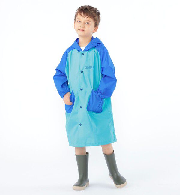 SHIPS KIDS「SHIPS KIDS:マルチカラー レインコート」|レインコート|