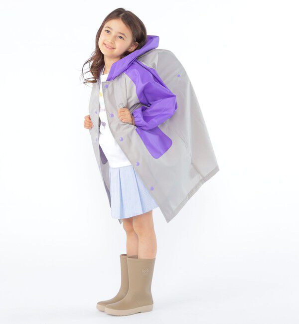 SHIPS KIDS「SHIPS KIDS:マルチカラー レインコート」|レインコート|