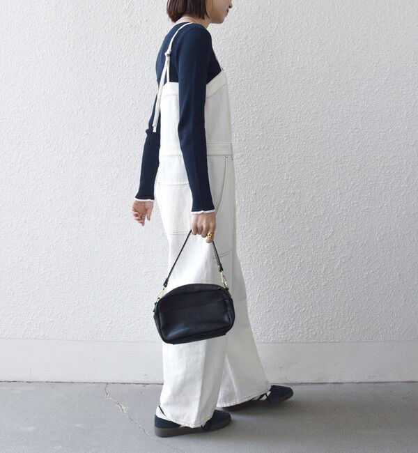 SHIPS any「《予約》SHIPS any:〈洗濯機可能〉カルゼ キャミ ワイド サロペット」|オールインワン|