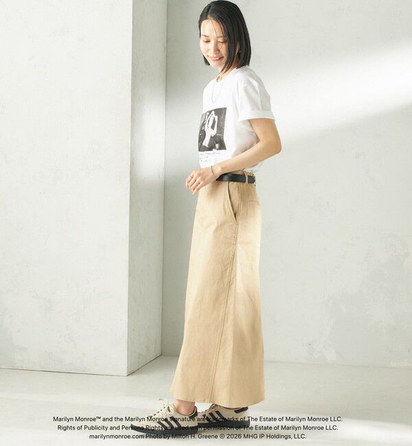 SHIPS for women「《予約》【SHIPS別注】Marilyn Monroe / フォト TEE」|Tシャツ・カットソー|