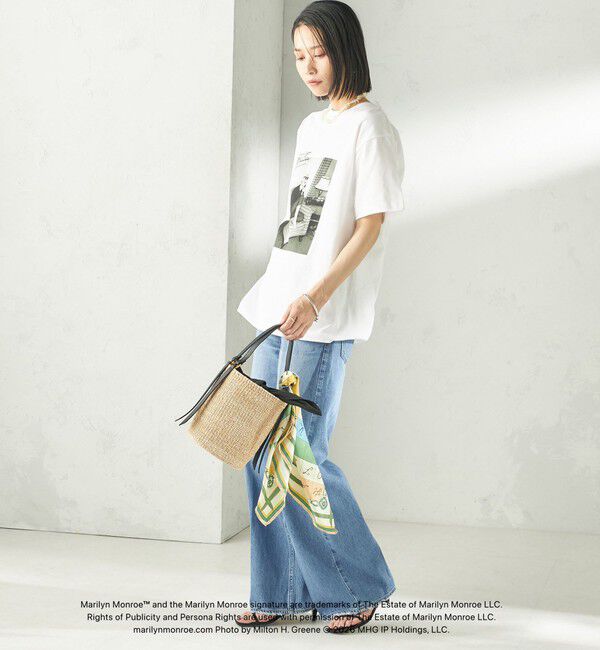 SHIPS for women「《予約》【SHIPS別注】Marilyn Monroe / フォト TEE」|Tシャツ・カットソー|