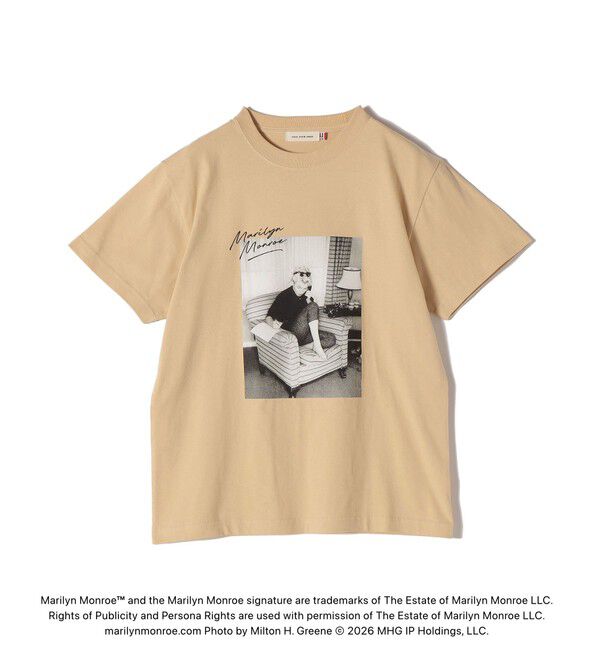 SHIPS for women「《予約》【SHIPS別注】Marilyn Monroe / フォト TEE」|Tシャツ・カットソー|