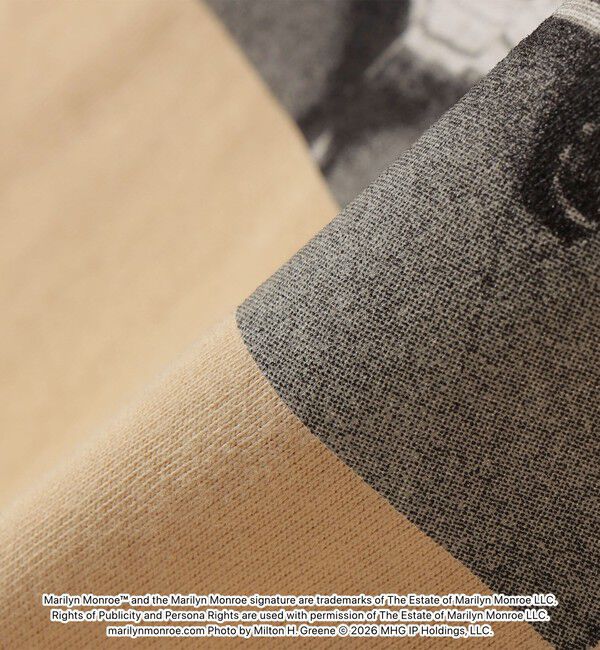 SHIPS for women「《予約》【SHIPS別注】Marilyn Monroe / フォト TEE」|Tシャツ・カットソー|