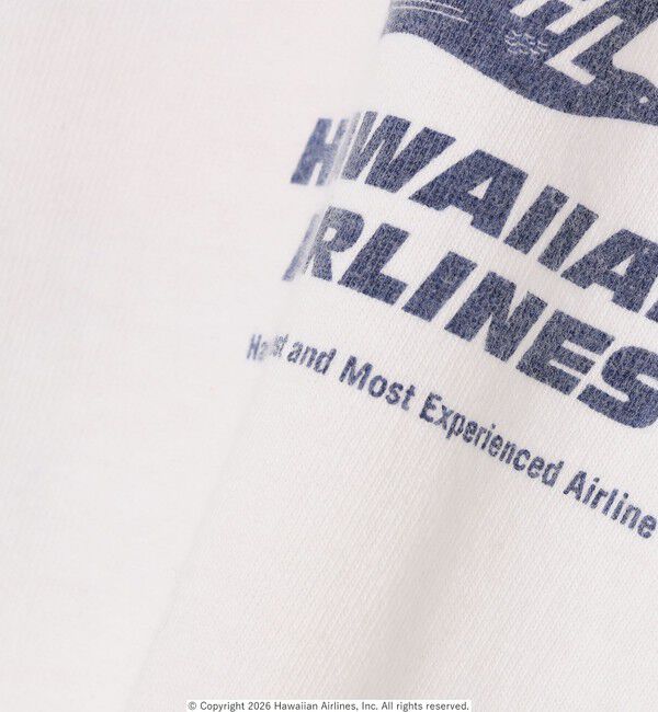 SHIPS any「GOOD ROCK SPEED: ハワイアン航空 グラフィック プリント Tシャツ 26SS◆」|Tシャツ・カットソー|