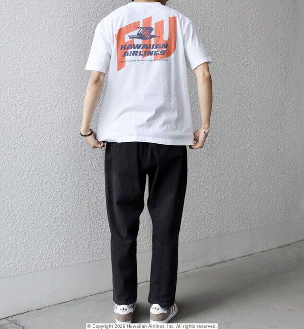 SHIPS any「GOOD ROCK SPEED: ハワイアン航空 グラフィック プリント Tシャツ 26SS◆」|Tシャツ・カットソー|