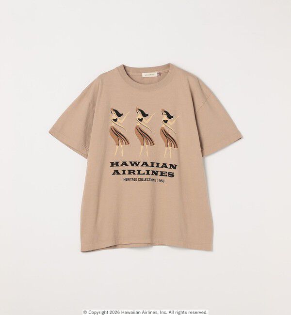 SHIPS any「GOOD ROCK SPEED: ハワイアン航空 グラフィック プリント Tシャツ 26SS◆」|Tシャツ・カットソー|