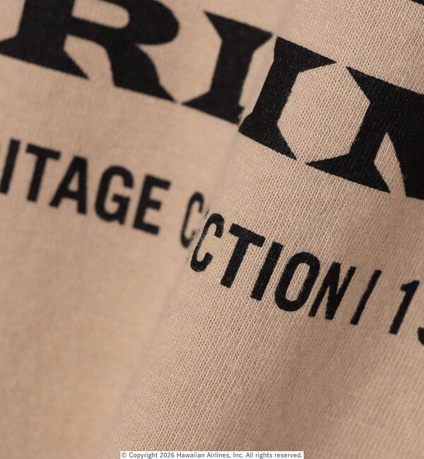 SHIPS any「GOOD ROCK SPEED: ハワイアン航空 グラフィック プリント Tシャツ 26SS◆」|Tシャツ・カットソー|