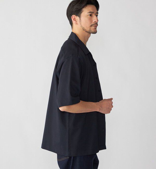 SHIPS「【SHIPS別注】FRED PERRY: ワンポイント ロゴ ピケ オープンカラーシャツ」|シャツ・ブラウス|