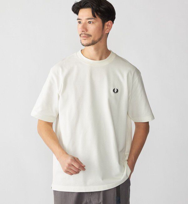 SHIPS「【SHIPS別注】FRED PERRY: ワンポイントロゴ ピケ Tシャツ 26SS」|Tシャツ・カットソー|