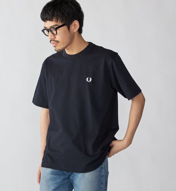 SHIPS「【SHIPS別注】FRED PERRY: ワンポイントロゴ ピケ Tシャツ 26SS」|Tシャツ・カットソー|