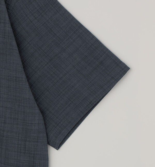 SHIPS any「SHIPS any:〈洗濯機可能〉FUTURE LINEN CANVAS リネンライク デザイン リブ ポケット Tシャツ◆」|Tシャツ・カットソー|