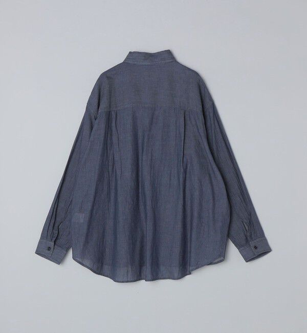 SHIPS Colors 「《予約》【SHIPS Colors別注】Engineer:シアー デニム シャツ◆」|シャツ・ブラウス|