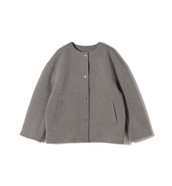 SHIPS Colors 「SHIPS Colors:〈手洗い可能〉ダンボール ノーカラー コート」|ノーカラーコート|