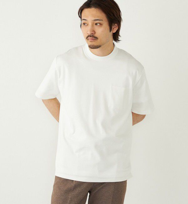 SHIPS Colors 「《予約》SHIPS Colors:〈抗菌防臭・接触冷感・紫外線軽減〉スムース ビズT◆」|Tシャツ・カットソー|