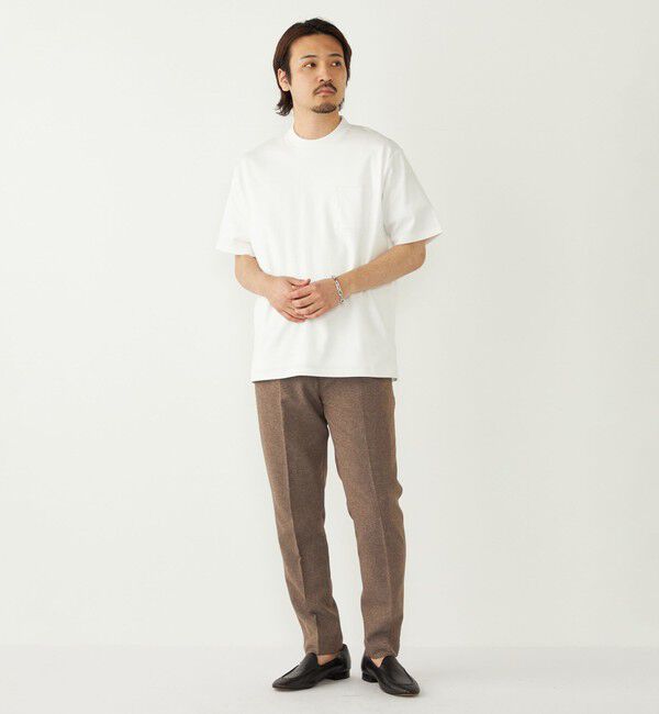 SHIPS Colors 「《予約》SHIPS Colors:〈抗菌防臭・接触冷感・紫外線軽減〉スムース ビズT◆」|Tシャツ・カットソー|