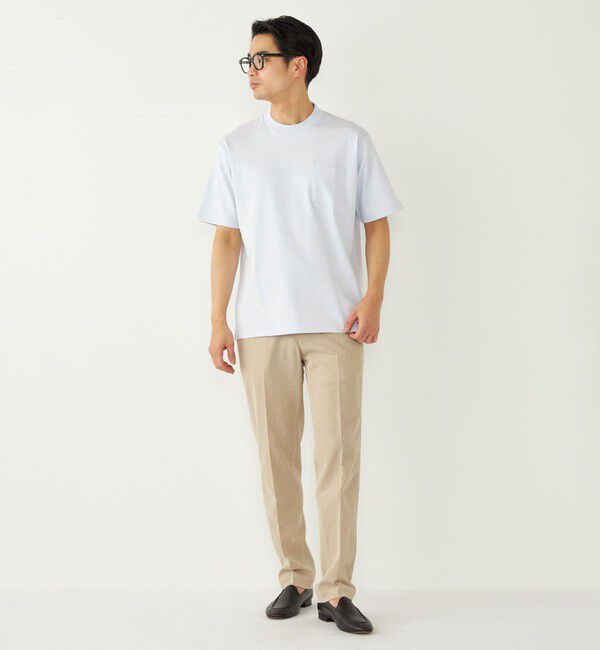 SHIPS Colors 「《予約》SHIPS Colors:〈抗菌防臭・接触冷感・紫外線軽減〉スムース ビズT◆」|Tシャツ・カットソー|