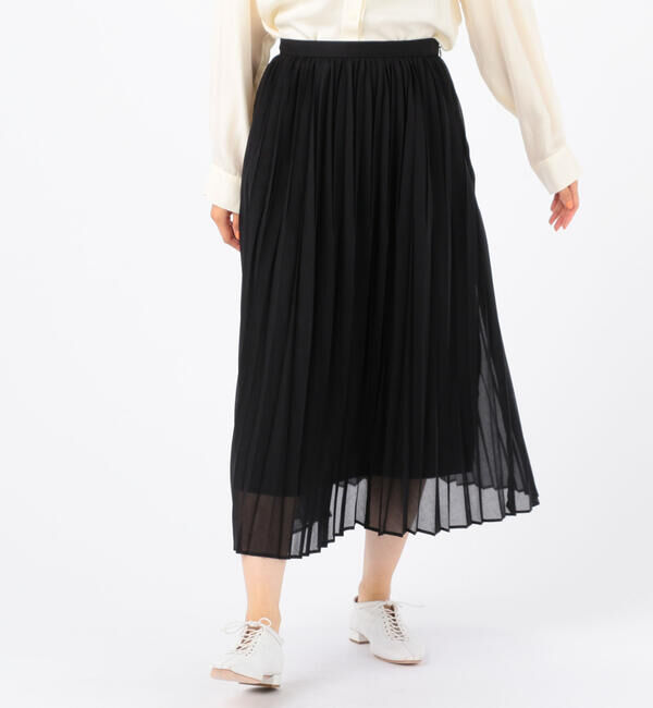 Ballsey「グリティーボイル プリーツミディスカート」|スカート|