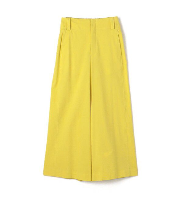 MACPHEE「レーヨンリネンコットン フレアクロップドパンツ」|その他|