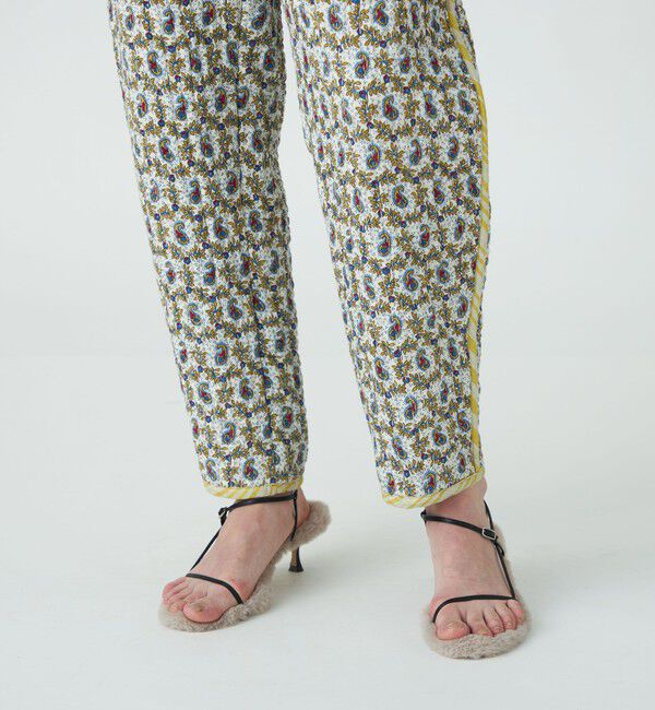 SOULEIADO「コットンハンドキルト バナナパンツ」|その他|