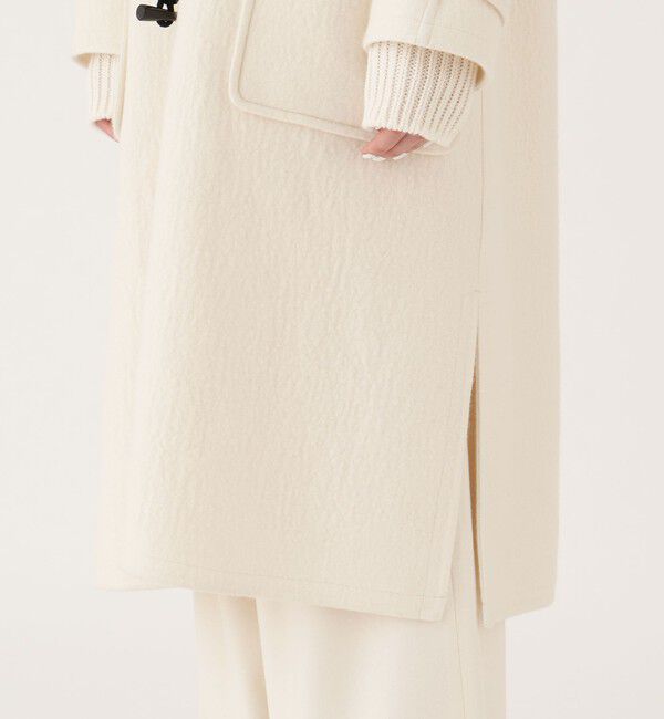 GALERIE VIE「ランダムウールダッフルコート」|ダッフルコート|