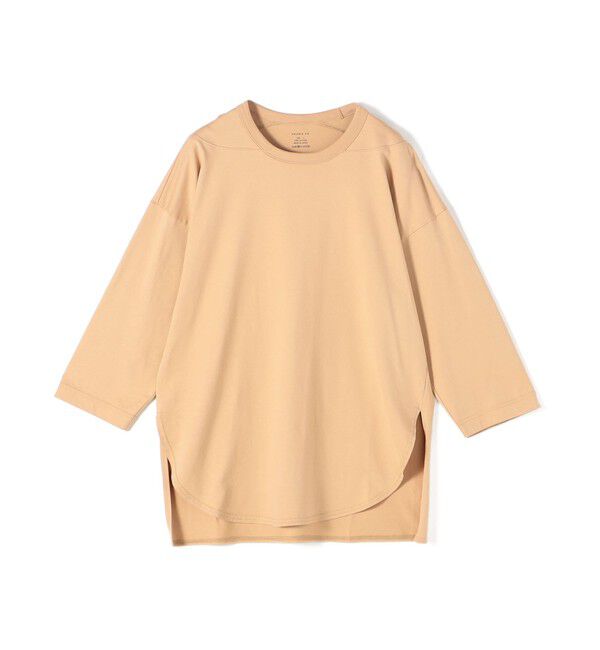 GALERIE VIE「コンパクトジャージー フロントテールプルオーバー」|Tシャツ・カットソー|43 ベージュ