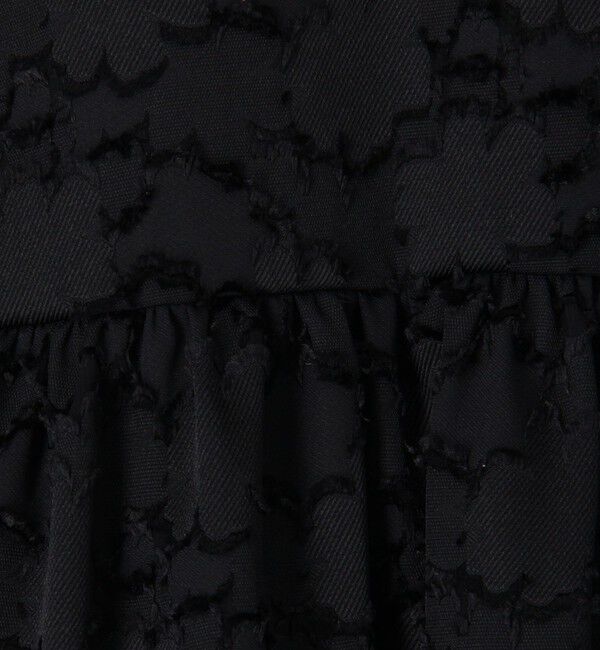 Ballsey「マーガレットカットジャカード ウエストギャザーブラウス」|シャツ・ブラウス|